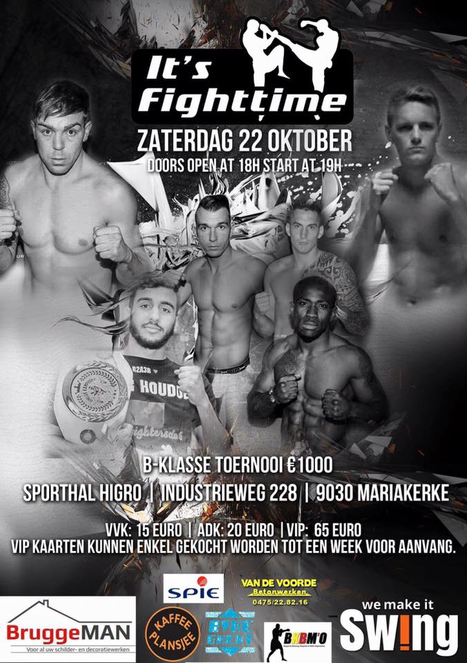 Wedstrijd – It’s Fighttime in Mariakerke