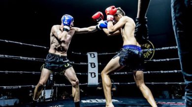 Thaiboks wedstrijd - Bronski Gym Ieper - Thaiboksclub