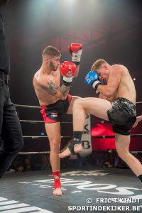 Thaiboks gala in Waregem - Vechter Nicola Breyne