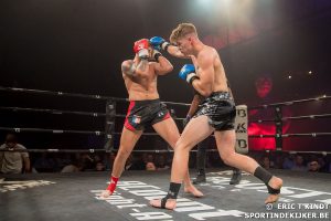 Thaiboks gala in Waregem - Vechter Nicola Breyne