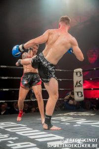 Thaiboks gala in Waregem - Vechter Nicola Breyne