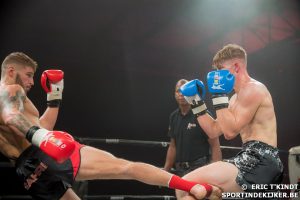 Thaiboks gala in Waregem - Vechter Nicola Breyne