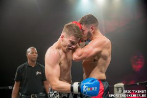 Thaiboks gala in Waregem - Vechter Nicola Breyne