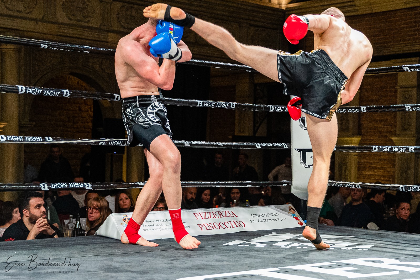 High kick Thaiboks Ieper Nicola Breyne – Bronski Gym