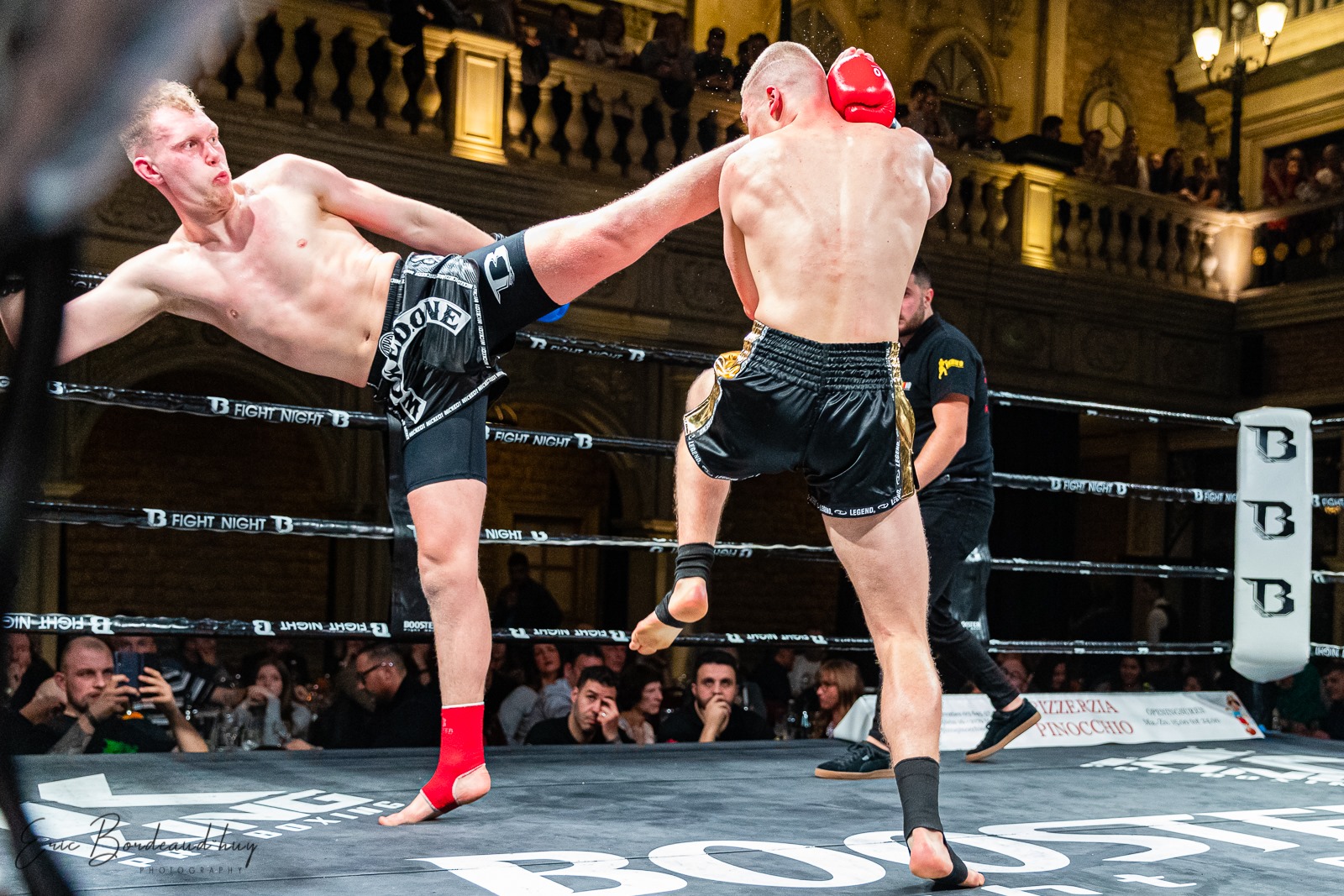 High kick Thaiboks Ieper Nicola Breyne – Bronski Gym